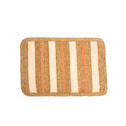 Rings of Jupiter Striped Rectangle Placemat